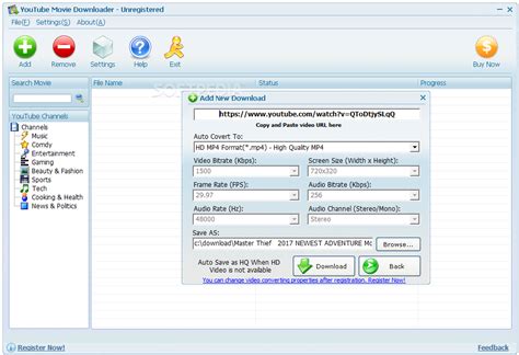 Youtube Movie Downloader 3.3.1.4