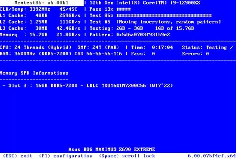 Download Memtest86+ 7.20 Stable